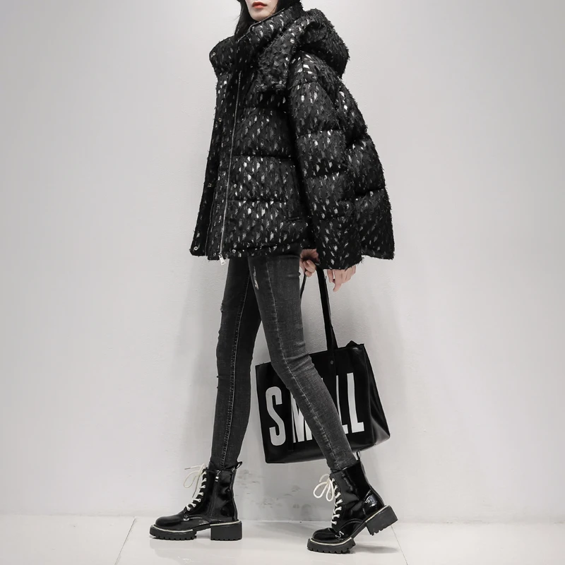 Женский пуховик на утином пуху