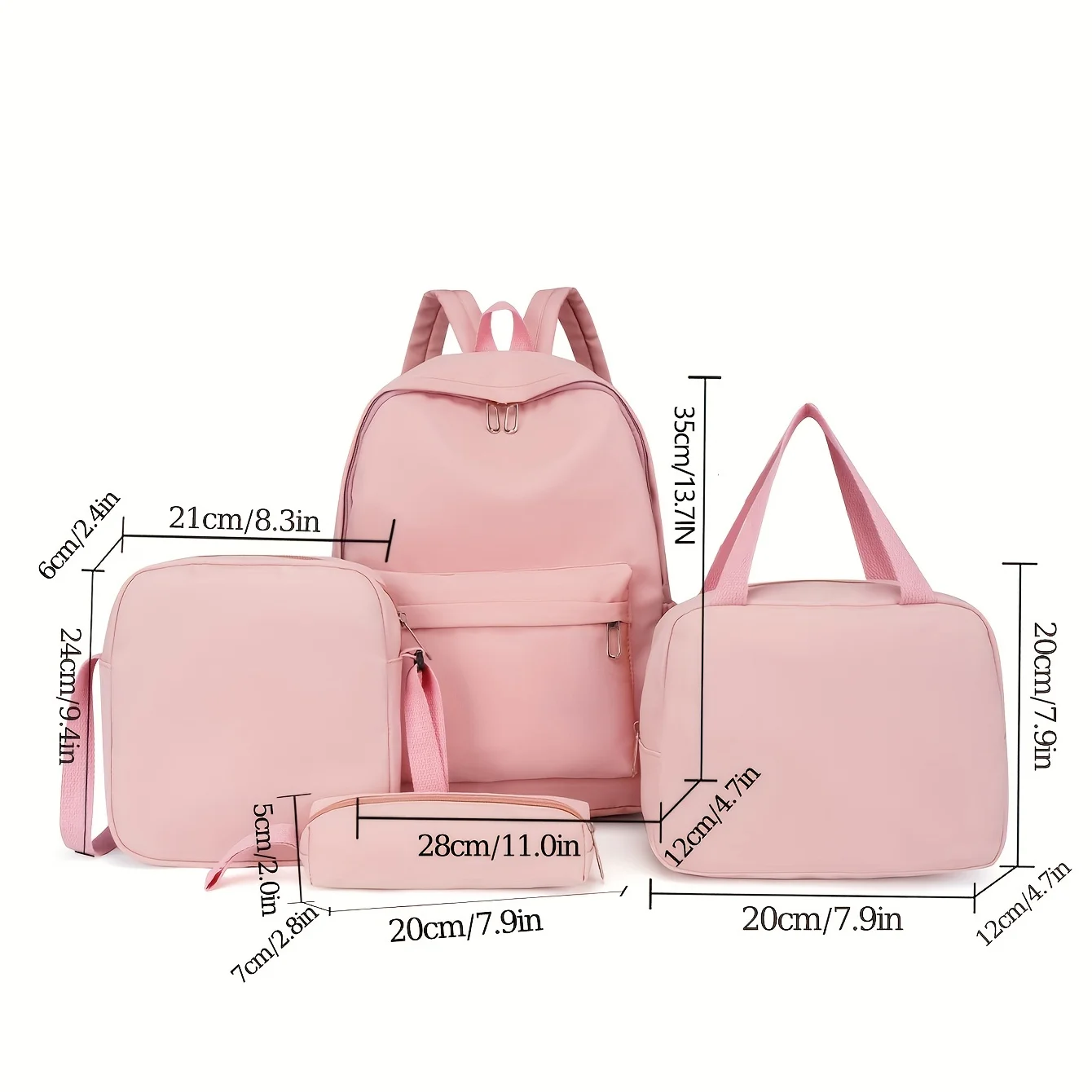 Детский Рюкзак Из 4 Предметов С Сумкой Через Плечо