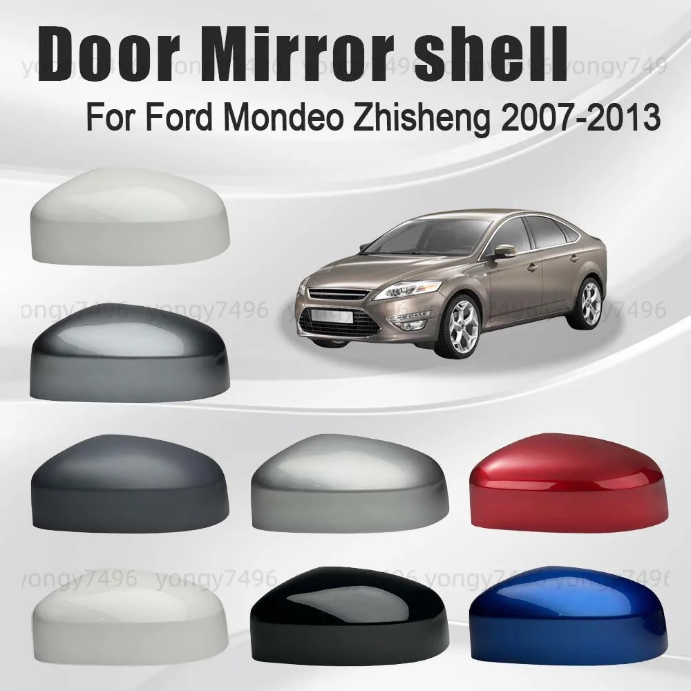 Фото Защитный чехол Athenian White Candy Red Blue Silver Дверное зеркало в виде рамы для Ford Mondeo Zhisheng 2007-2013 объектив фоторамка №2