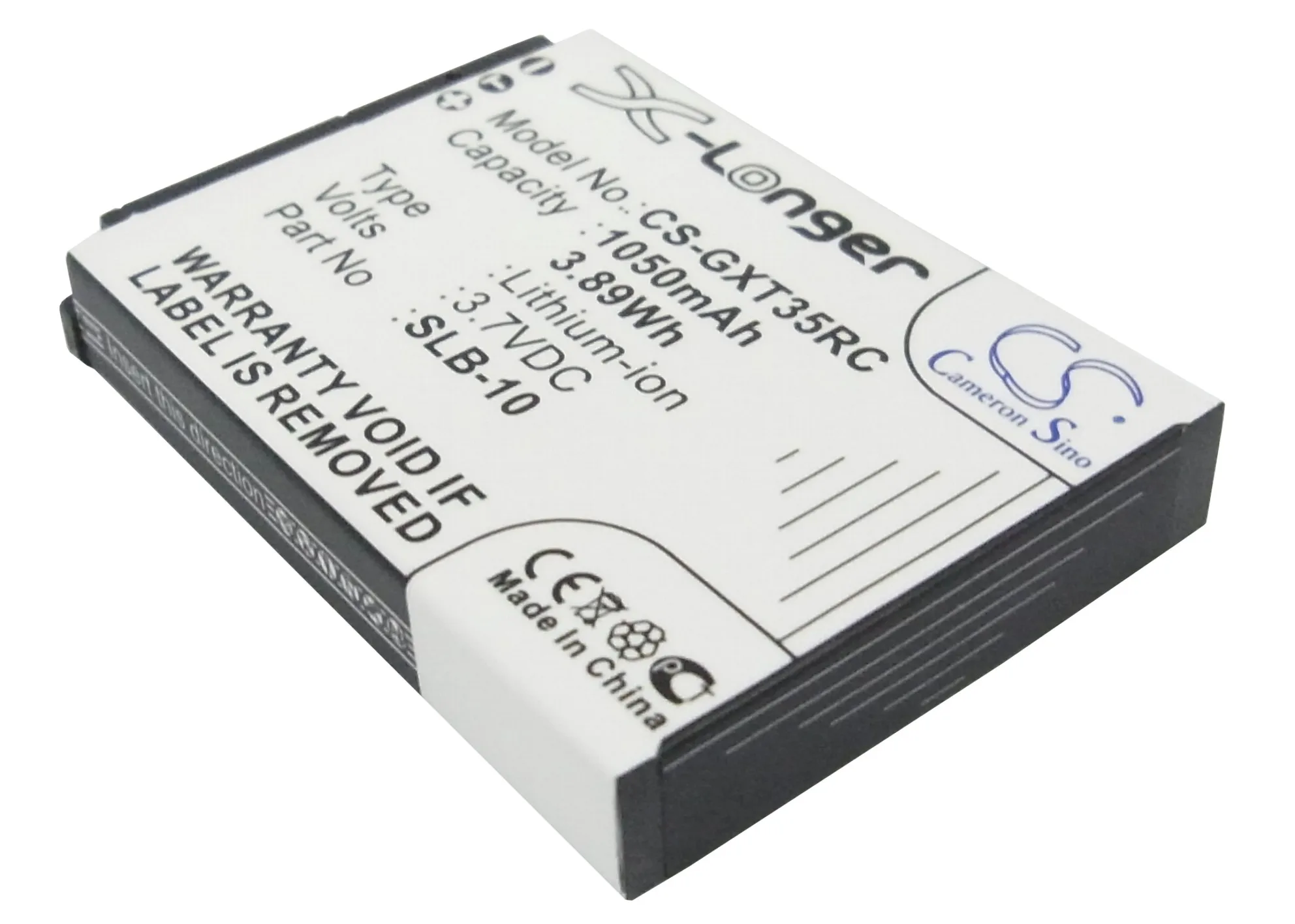 

CS 1050mAh / 3.89Wh battery for Trust GXT 35 Wireless Laser Gaming M, Trust GXT 35 SLB-10
