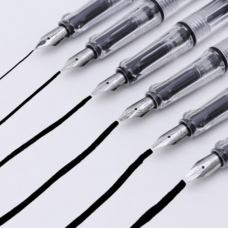 

High quality Duckbill Gothic parallel art flower body art Flat Tip Vinyl Tibetan Arabic Fountain Pen Stationery Office supplies
