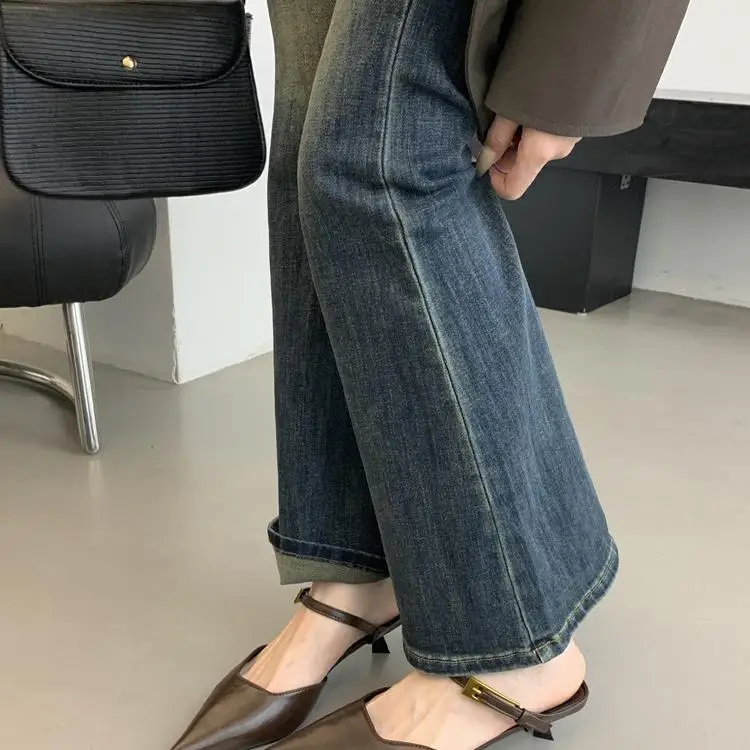 2024 женская обувь новые летние сандалии с острым носком для девочек удобные