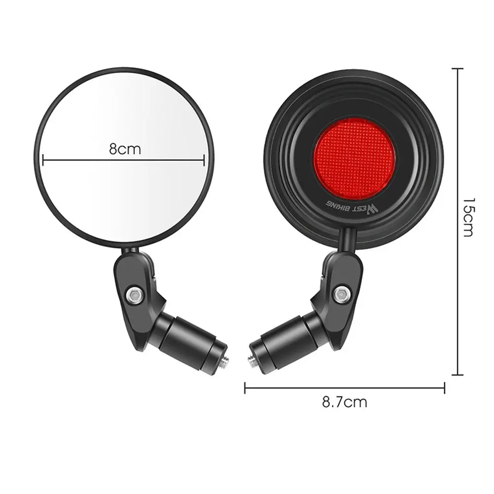 Зеркало заднего вида вращающееся на 360 градусов регулируемое зеркало руль