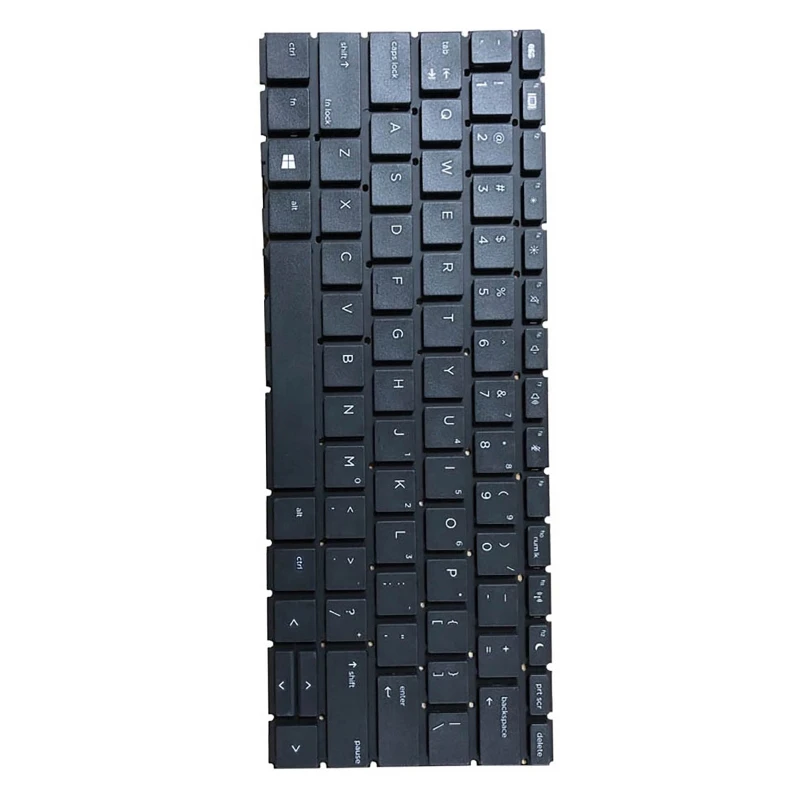 Оригинальная английская клавиатура с американской раскладкой без подсветки для