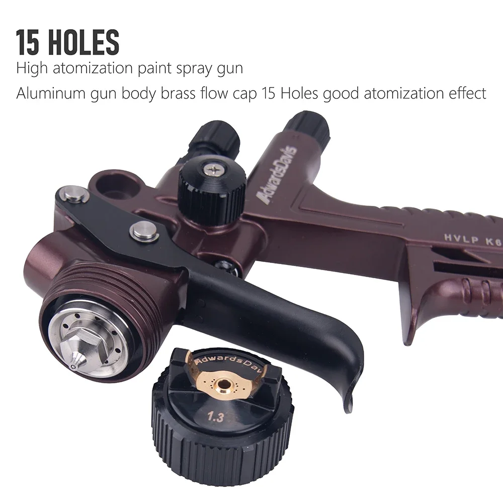 1 3 мм 4 7 8 HVLP пневматический пистолет-распылитель автомобильный топовое покрытие