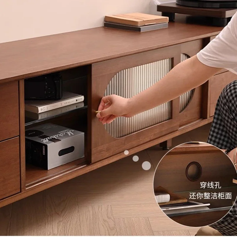 Скандинавские деревянные подставки для телевизора гостиной современные