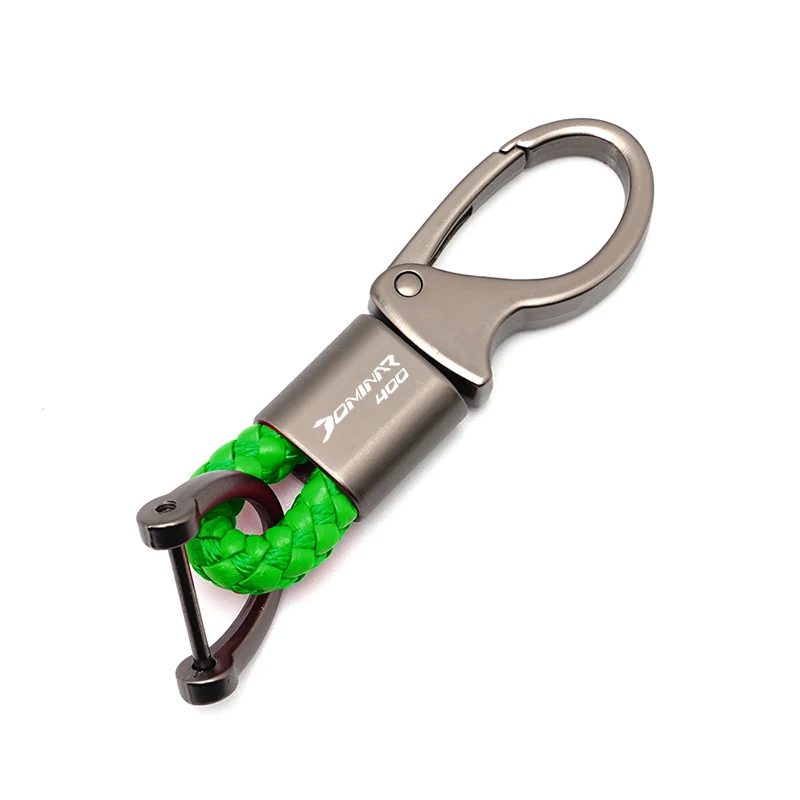 

Аксессуары для мотоциклов Bajaj Dominar 400 Pulsar Dominar 400, высокое качество ​ Плетеный веревочный брелок для ключей, металлический брелок