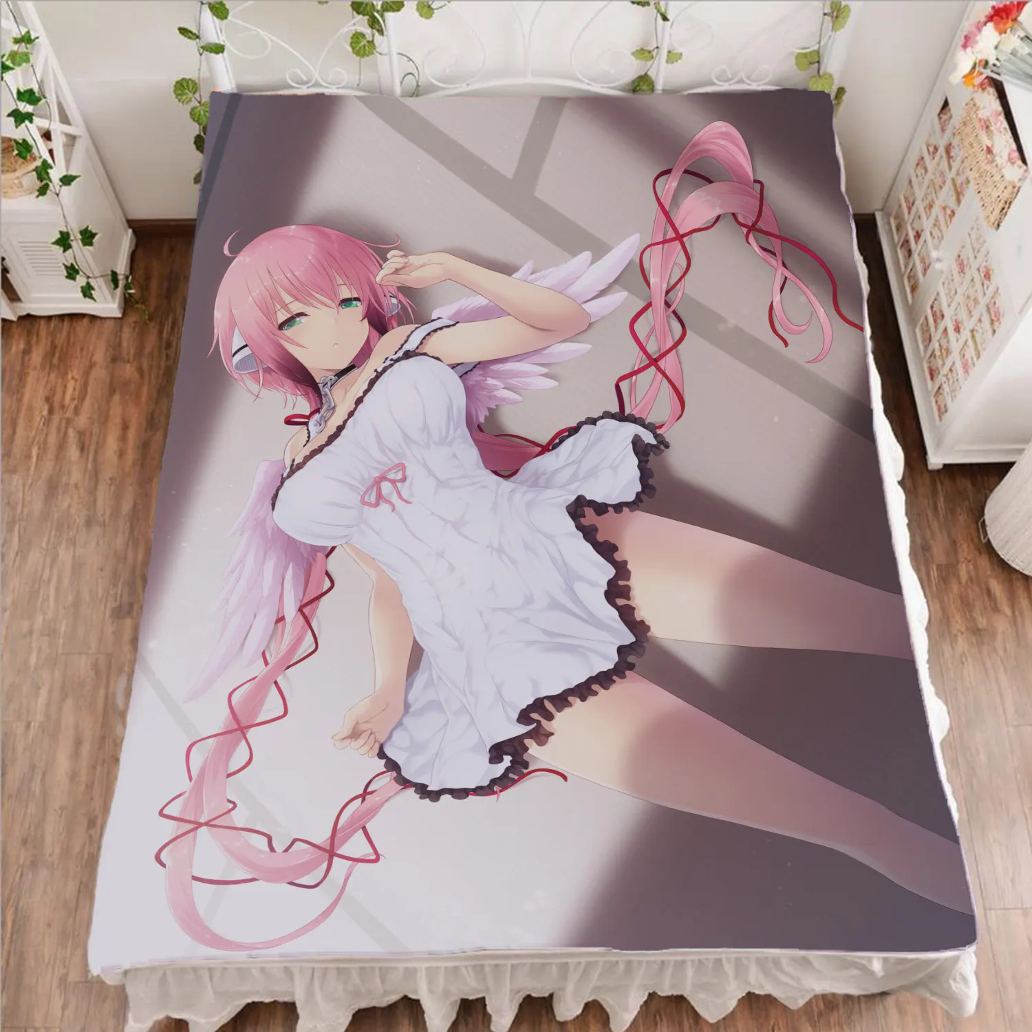 Простыня с аниме персонажами Ikaros 150x200 см