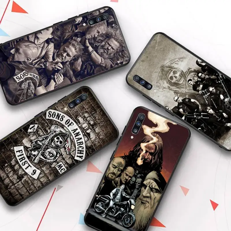 

Sons Of Anarchy USA TV Painted Phone Case for Samsung S20 lite S21 S10 S9 plus for Redmi Note8 9pro for Huawei Y6 cover