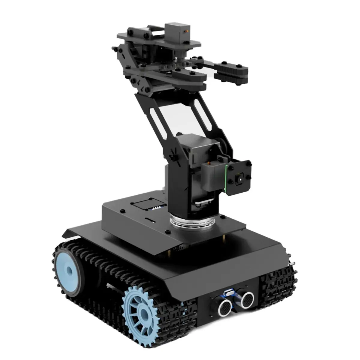 

Adeept RaspTank-Pro Car Kit, Raspberry Pi WiFi Wireless Smart, 3DOF Manipulator Line Tracking Robot