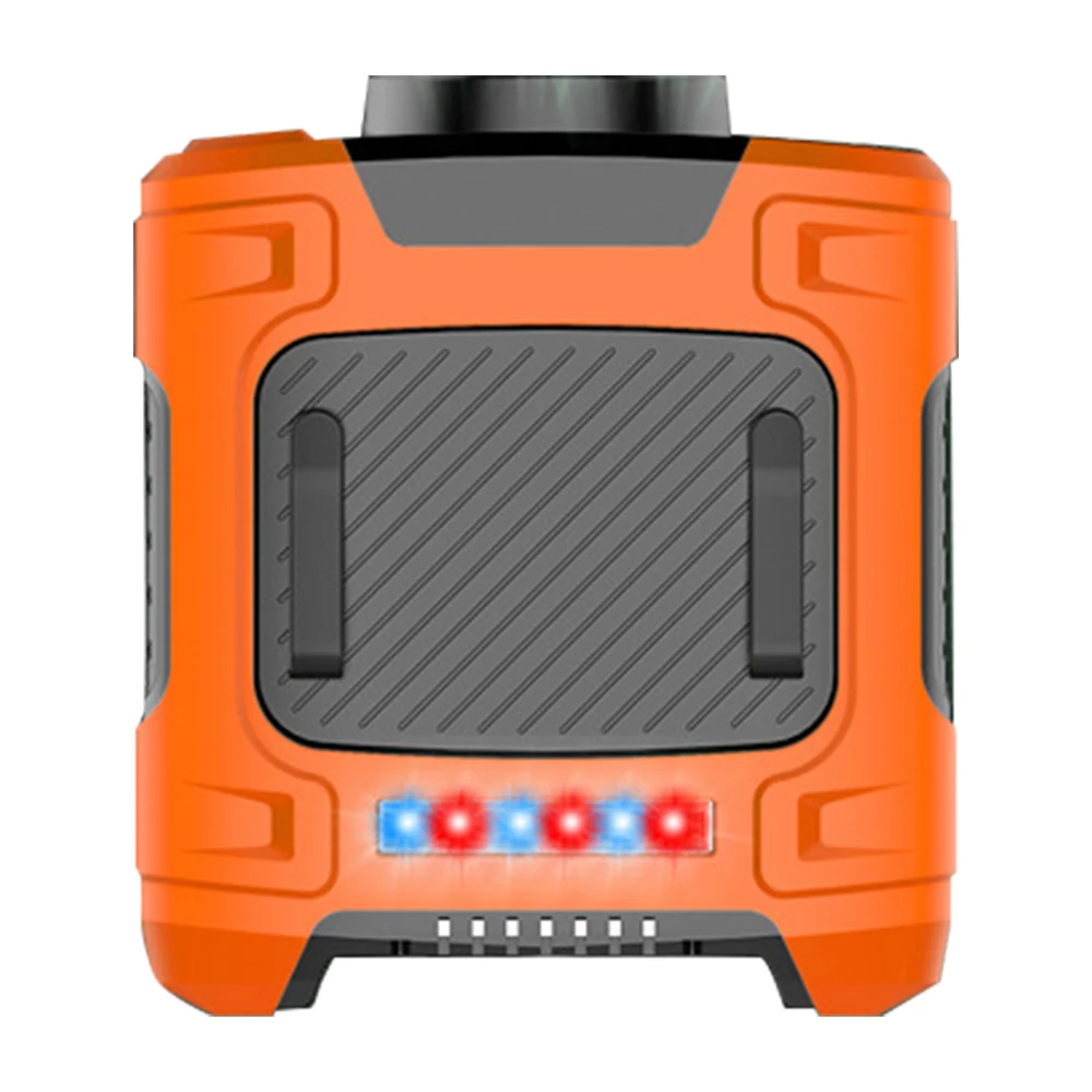 

10000MA портативный подвесной мини вентилятор с 3 зубьями, регулируемый вентилятор воздушного охлаждения, летний уличный туристический вентилятор без использования рук, кулер USB