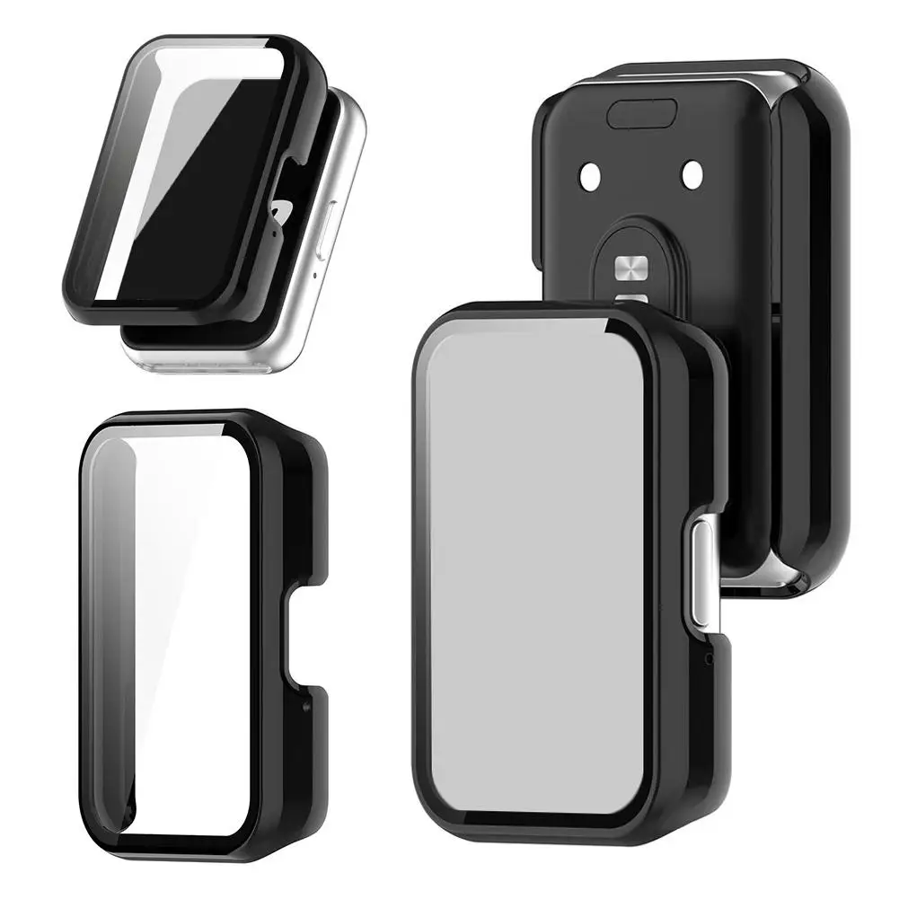 Закаленное стекло для браслета Fit3 Samrt ремешок часов с полным покрытием бампер