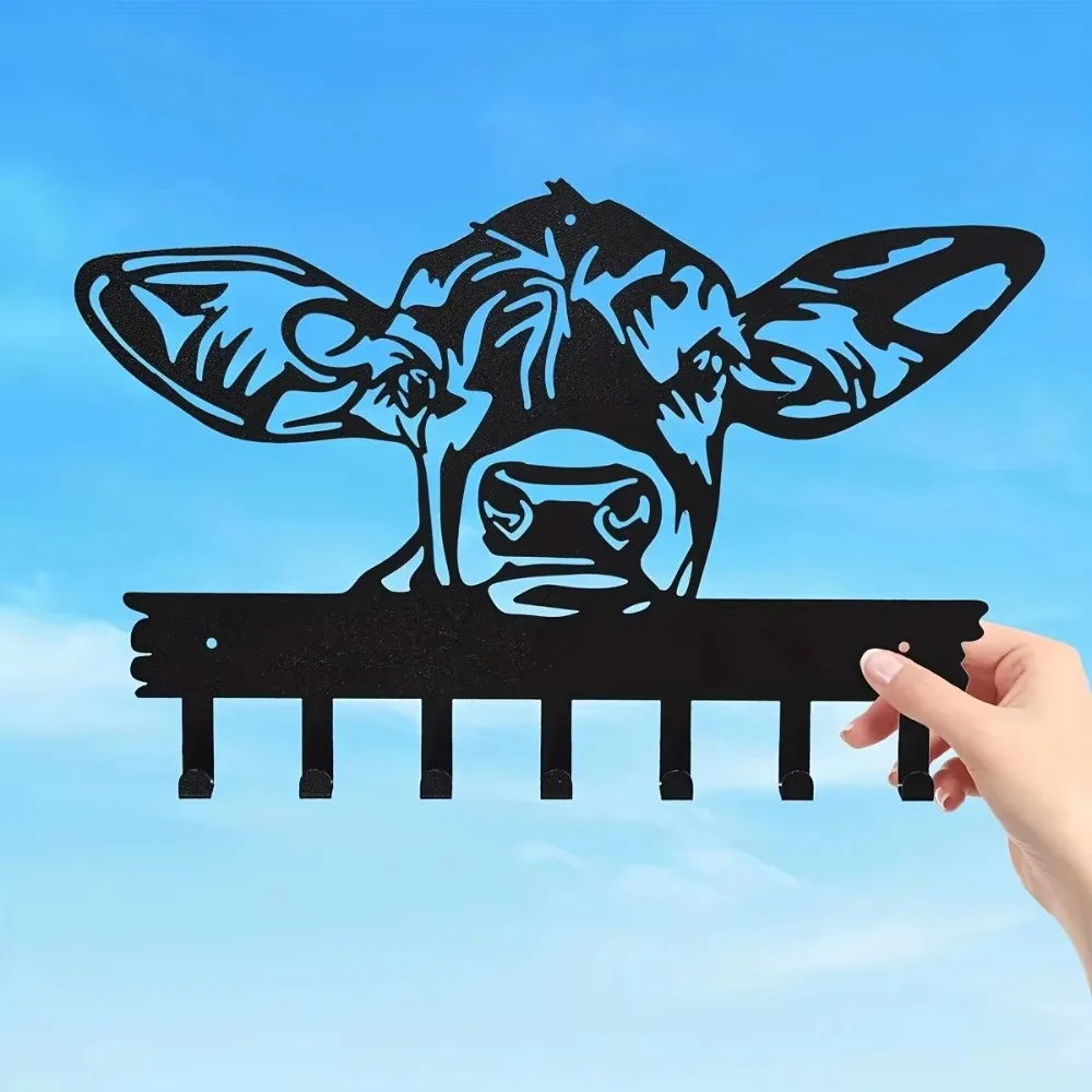 Декоративный крючок-вешалка для одежды шляпы полотенец ключей 7 крючков