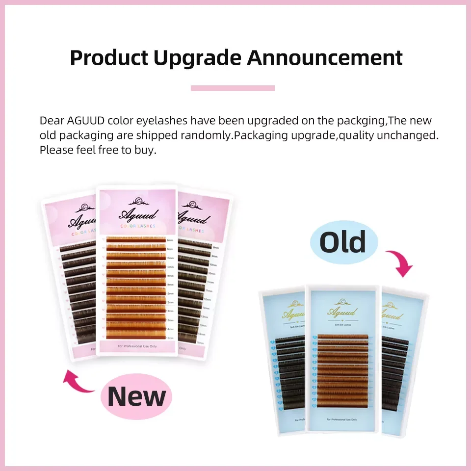 

Lash Extension Red Purple Blue Pink White Brown Flu Color False Individual Eyelash Extension Silk Russian Volume Lashes