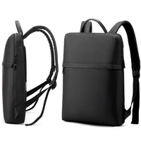 2022 new ultra thin backpack 14 inch business computer backpack korean travel nylon mens backpack lightweight waterproof