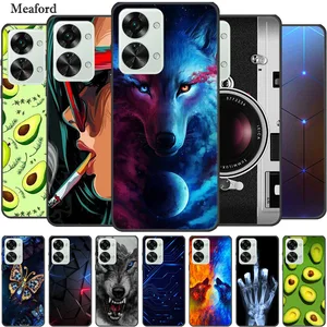 For OnePlus Nord 2T Case Cartoon Soft Silicone TPU Phone Back Cover For OnePlus Nord 2T 5G Animal CPH2399 Fundas Nord2T Coque