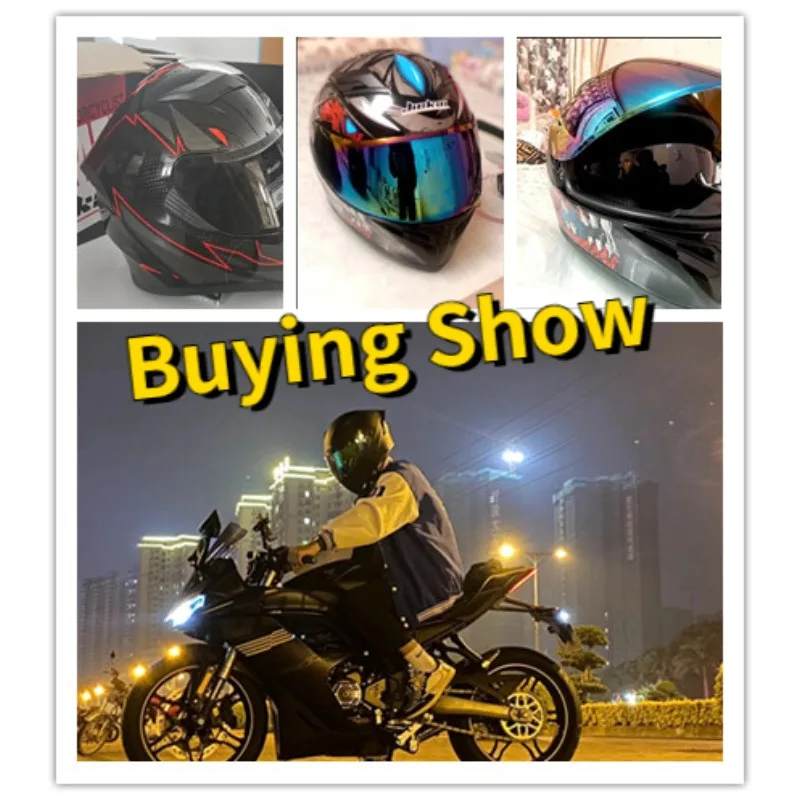 Мотоциклетный шлем JIEKAI полностью закрытый для мужчин гоночный мотоциклетный в