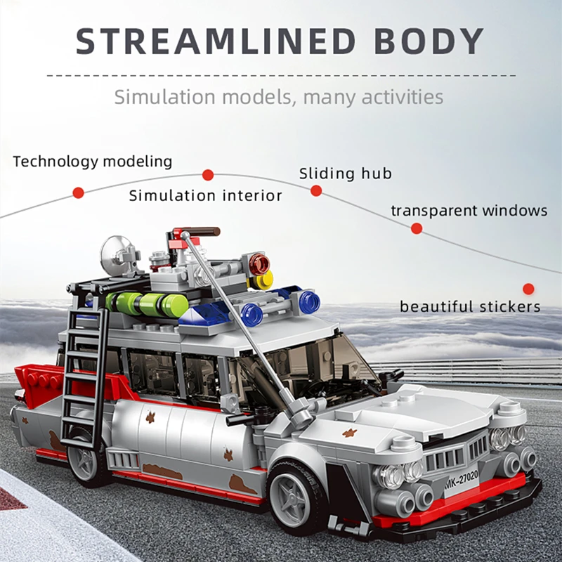 MOFAN BLOCK городской технический высокоскоростной гоночный автомобиль модель