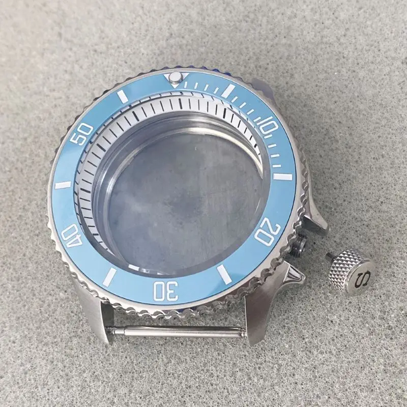 Seiko SKX007 SRPD Watch Case Dome Glass Fits 4R35 4R36 NH35 NH36 7S26 Movement 28.5mm Dial Rotating Crown Men's Watch Cases