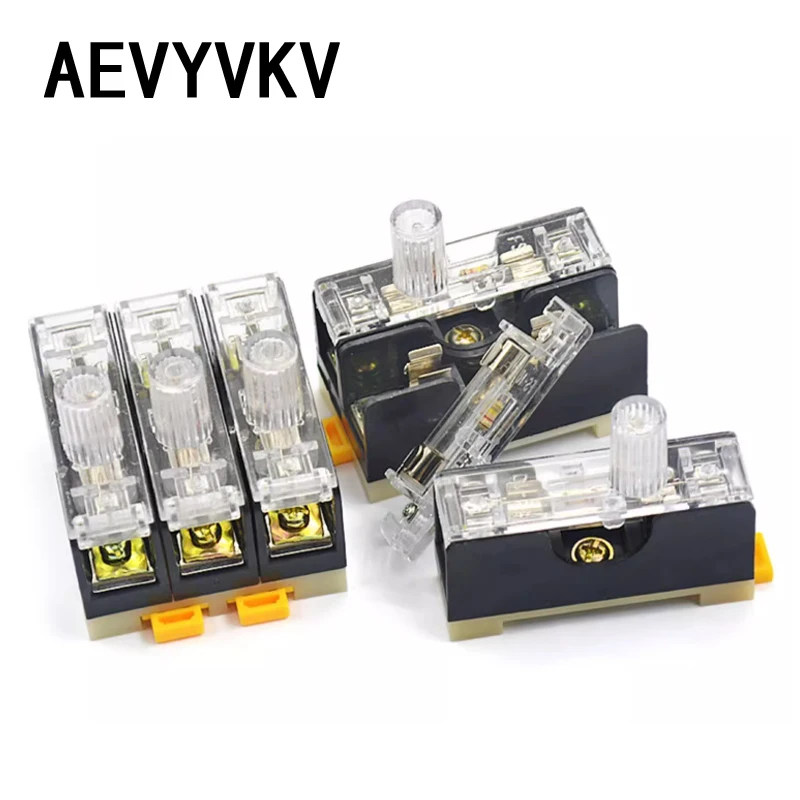 Стеклянный держатель плавкого предохранителя 6x30 мм 220 В фотоэлемент FS102 FS103