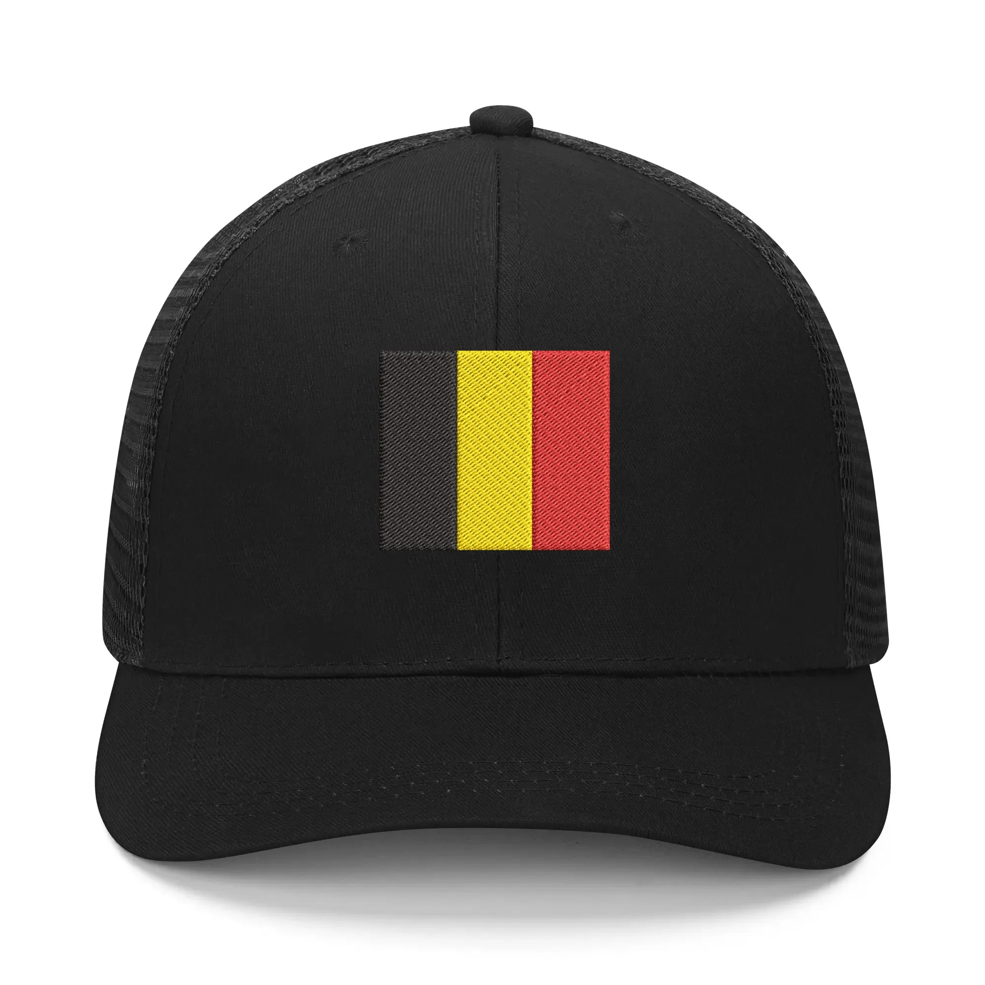 

Belgium Flag Embroidery Hat Mens Womens Sports Baseball Hat Breathable Mesh Summer Sun Visor Headwear Custom Made Caps Logo