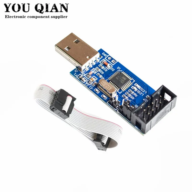 Официальный программатор USBASP USBISP AVR, USB ISP USB ASP ATMEGA8 ATMEGA128 с поддержкой Win7 64