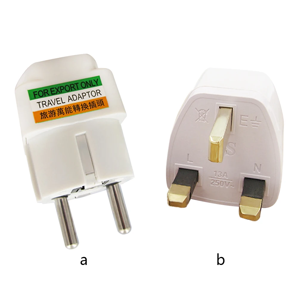 

800W Power Converter Travel Charging Power Adapter Portable Plastic Wall Charger GER Plug Splitter Connectors