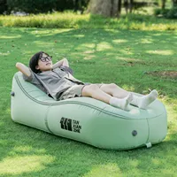 Outdoor Balcony Camping Lazy Automatic Inflatable Sofa Home Leisure Air Bed Leisure Comfortable Durable Inflatable Mattress