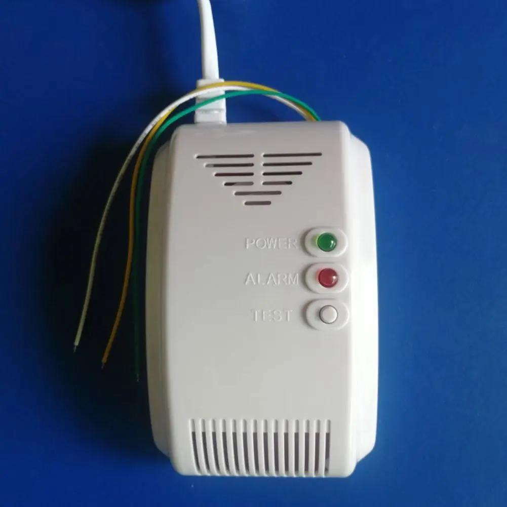 RV Кемпинг Безопасность Пропан Бутан Датчик 12 В газа Звуковая сигнализация LPG