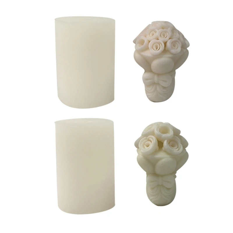 

3D Rose Flower Silicone Mould DIY Chocolate Decoration Baking Tool Mold