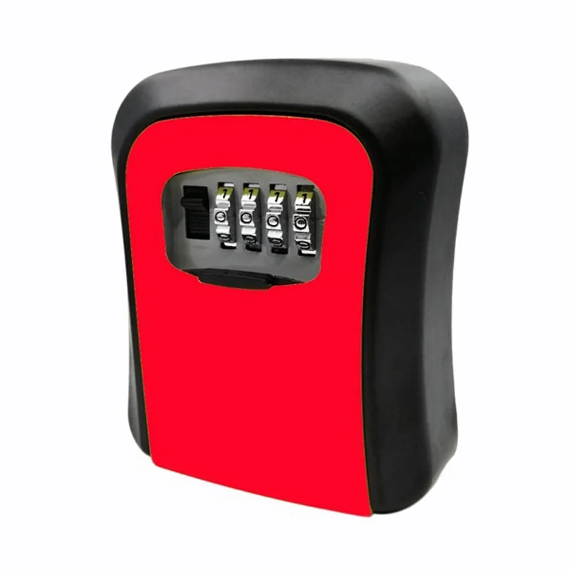

1pcs Password Key Box Key Lock Box wall-mounted alloy Key Safe Box for indoor and outdoor use 4 Digit Combination Key Storage