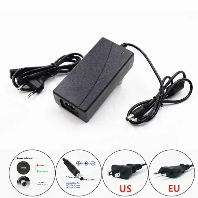 36V 40Ah Electric Bicycle Battery Built-in 30A BMS Lithium Pack 36 Volt 2A Charging Ebike + Charger
