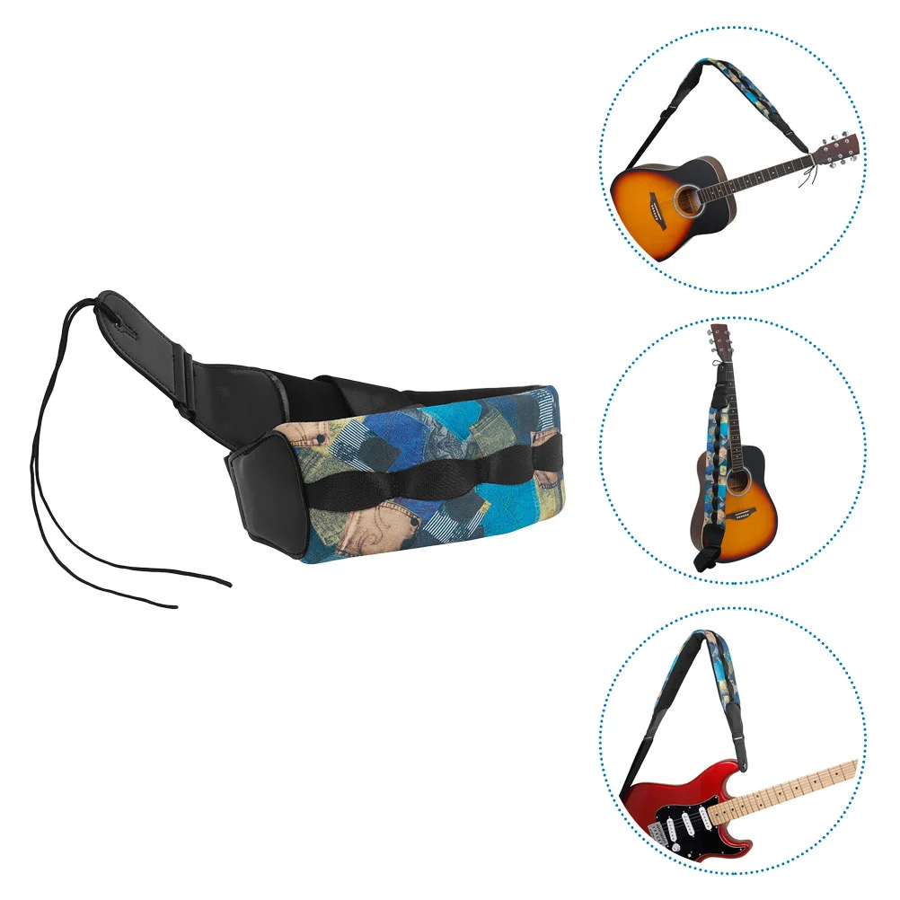 

Guitar Strap Belt Shoulder Widened Bass Performance Electric Accessory Straps Personalized Acoustic Ukulele Delicate Simple