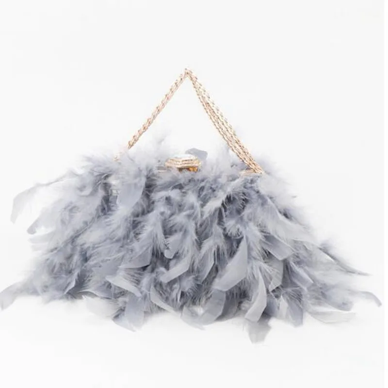 Свадебная сумка роскошные кошельки и сумочки с перьями для женщин вечерние