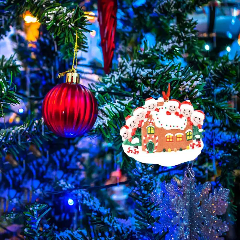 Семейное украшение 2022 украшения для рождественской елки сделай сам письмо имя