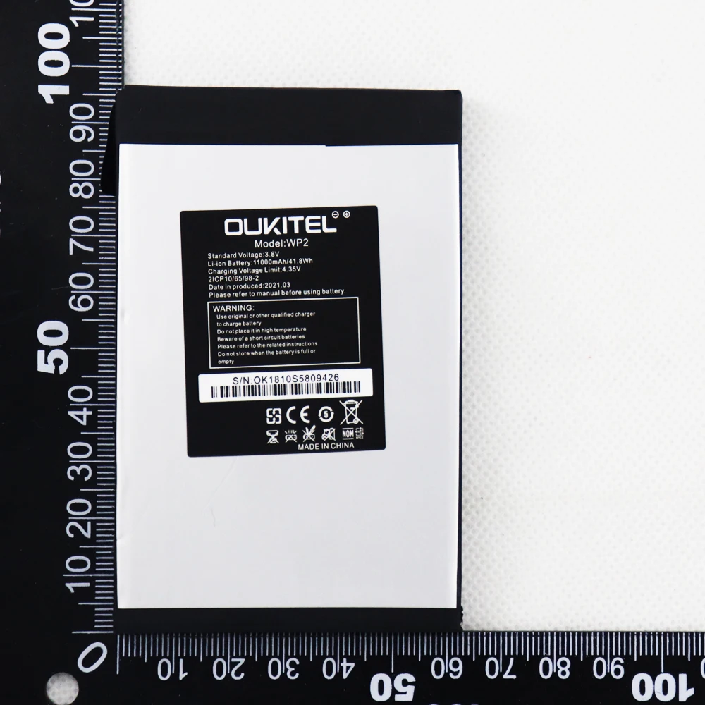 Сменный аккумулятор ISUNOO 11000 мА · ч для OUKITEL WP2 WP 2 с инструментами ремонта |