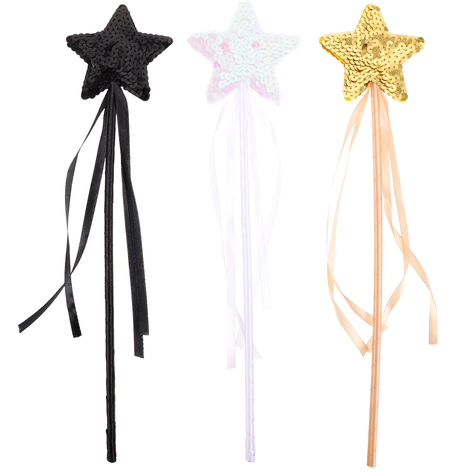 

Wand Fairy Star Wands Stick Toys Angels Sticks Glitter Witch Kids Party Sequin Good Role New Montessori Dress Up Year Costume