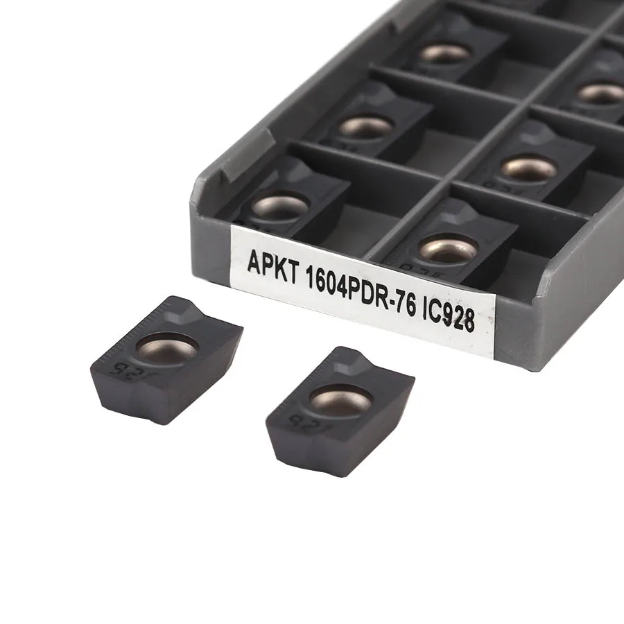

APKT1135PDR-76 APKT1604PDR-76 IC928 CNC Lathe Authentic Milling Blades High-quality Carbide Cutting Inserts For Processing Steel
