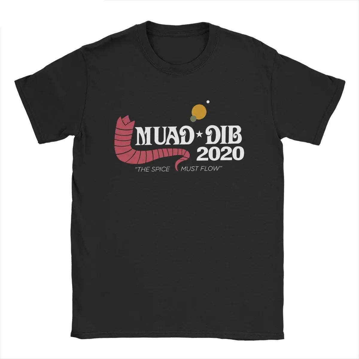 Dune Muad'Dib 2020 T Shirt for Men Pure Cotton Fashion T-Shirt O Neck Scifi Movie Tees Short Sleeve Tops Adult