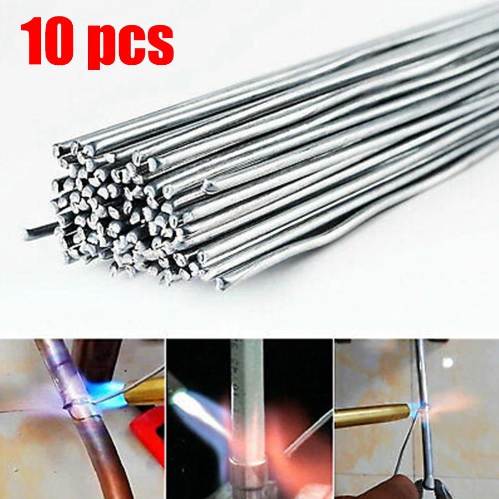 

Welding Rod Welding Wire 10PCS 2/1.6*500mm Brazing Flux-Cored Rods Solution