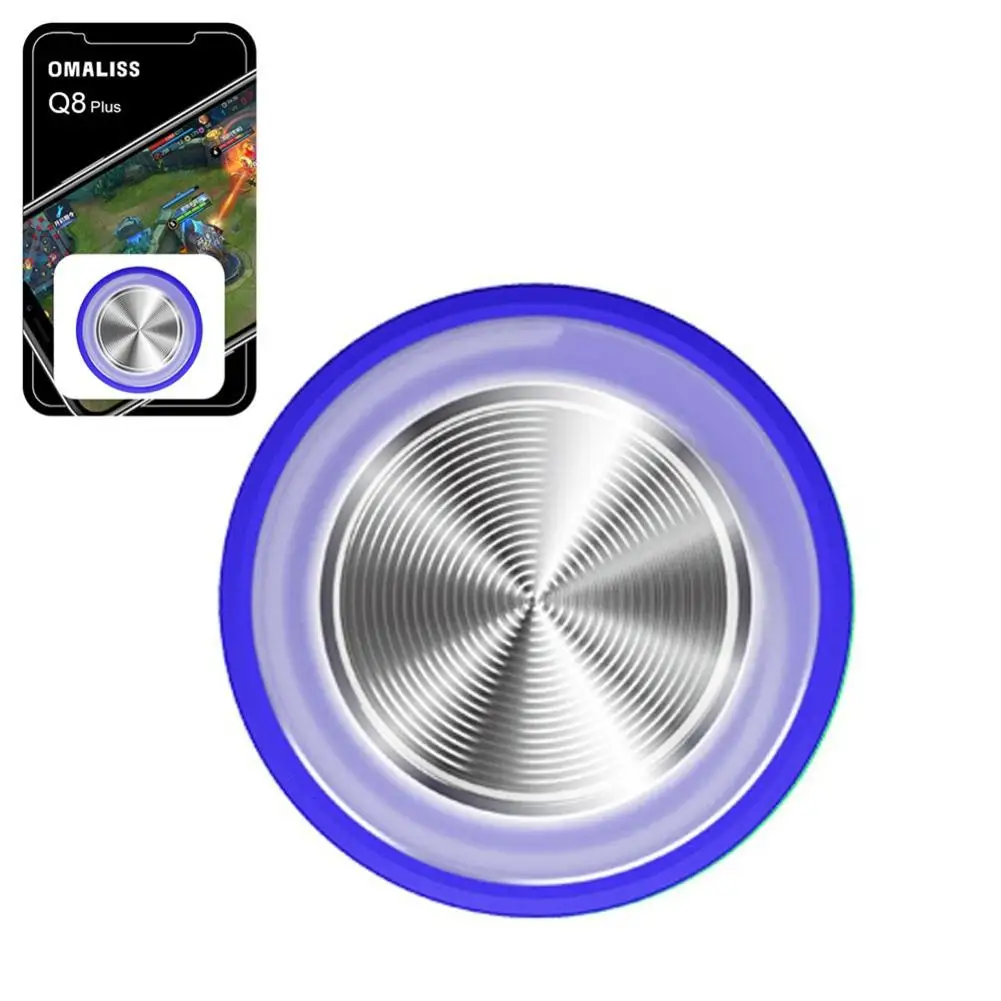 Портативный джойстик для мобильных игр металлическая круглая кнопка контроллер