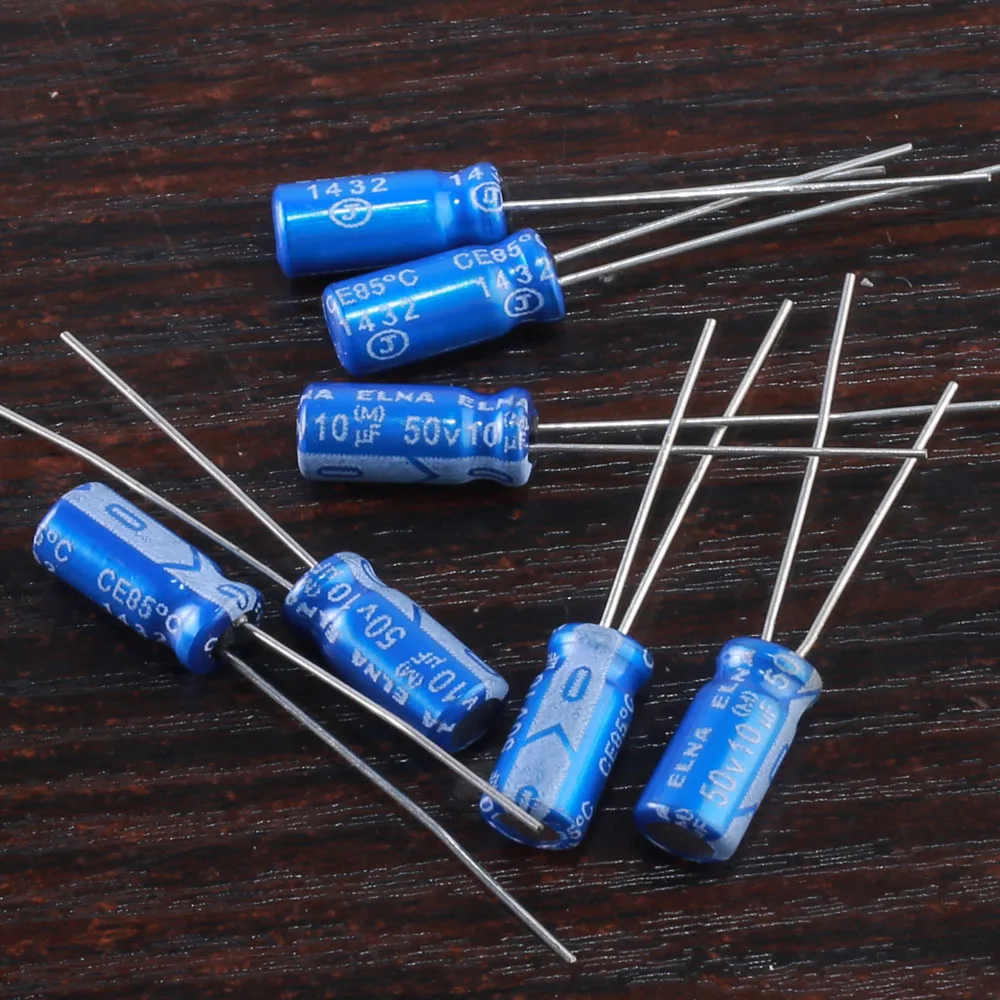 100pcs ELNA Япония RE3 10UF 50V 10mfd аудио конденсатор для аудиооборудования 5x11 мм