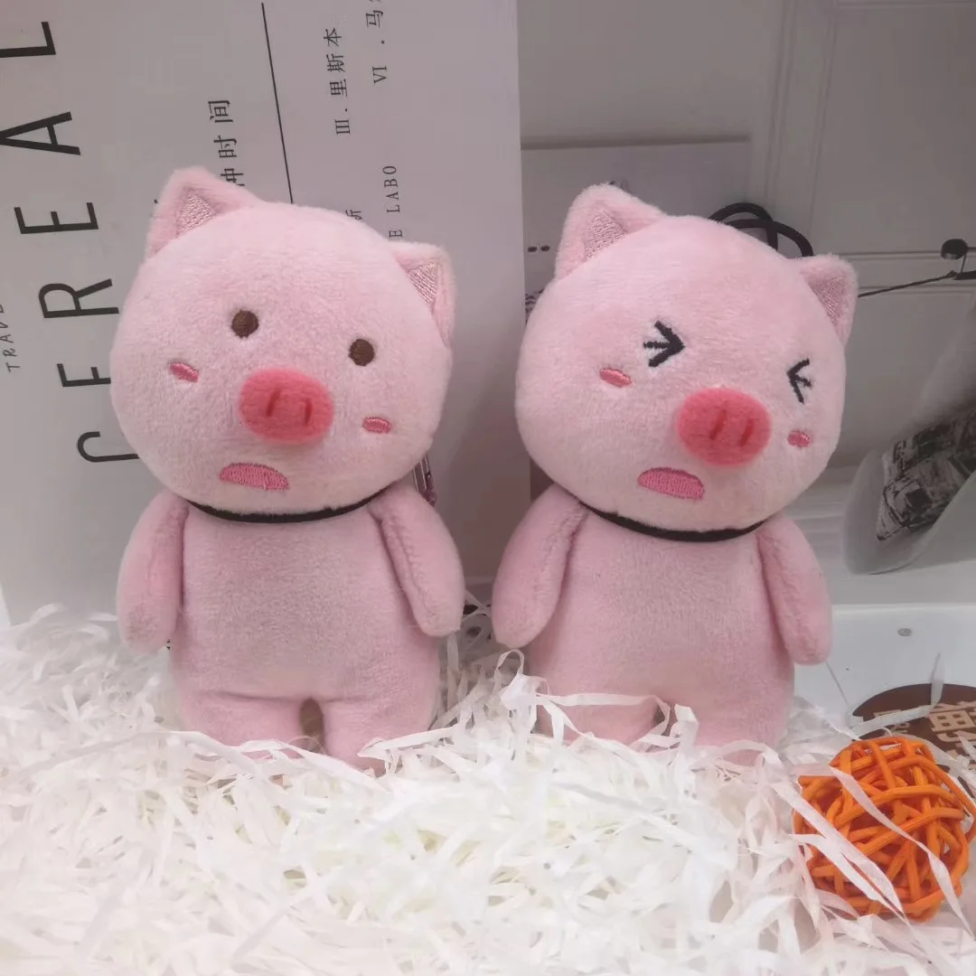 

Креативная забавная подвесная свинка, искусственная мультяшная животная, плюшевая подвеска, модная свинка, подвеска для рюкзака, забавный подарок на день рождения