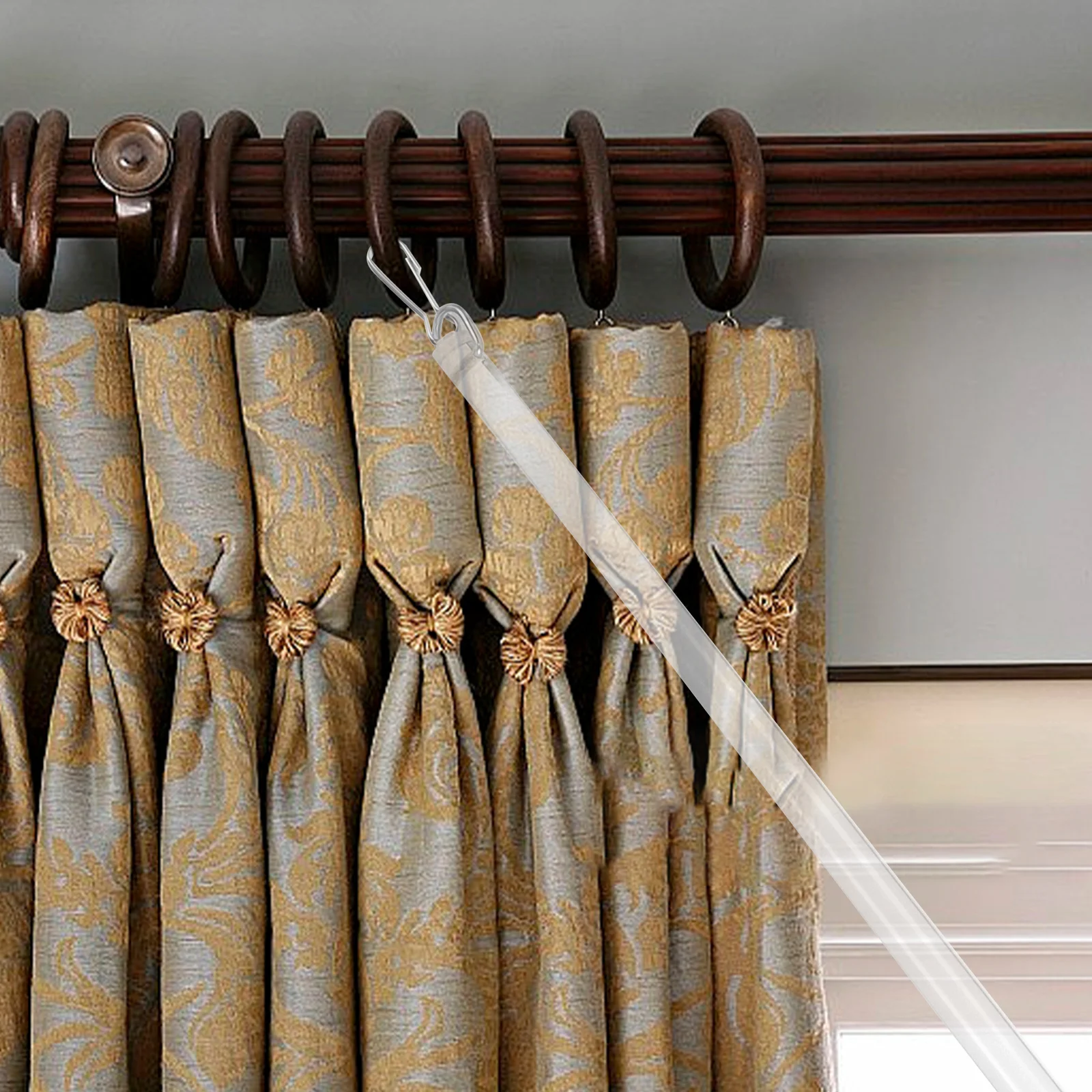 Вытяжной стержень для аккумуляторных жалюзи поворотные крючки полотенец