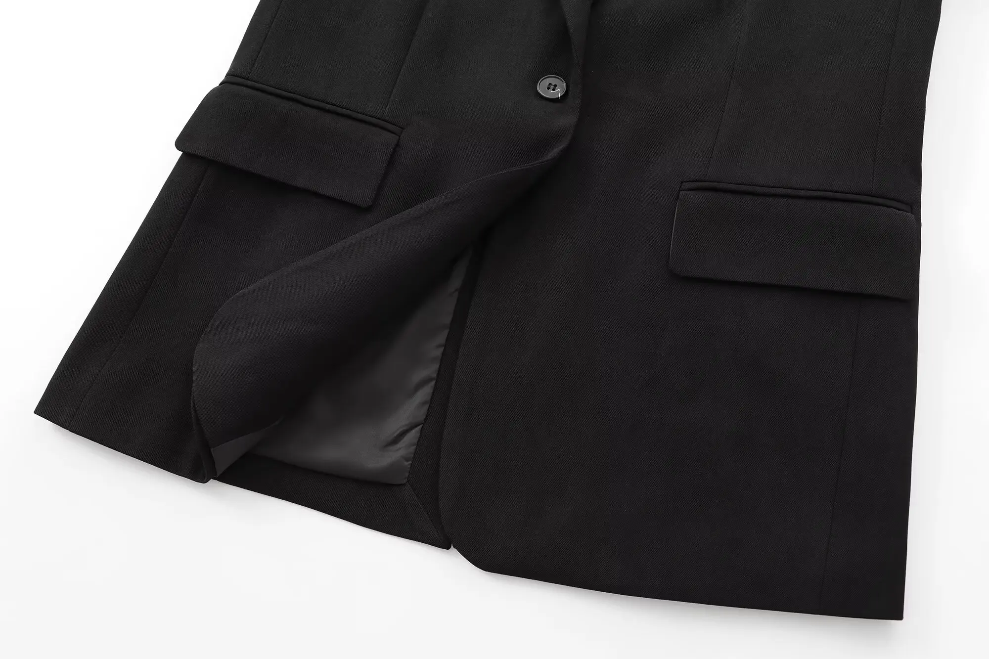 Оригинальный Новый женский базовый прямой свободный костюм RZRA осень-зима 2024