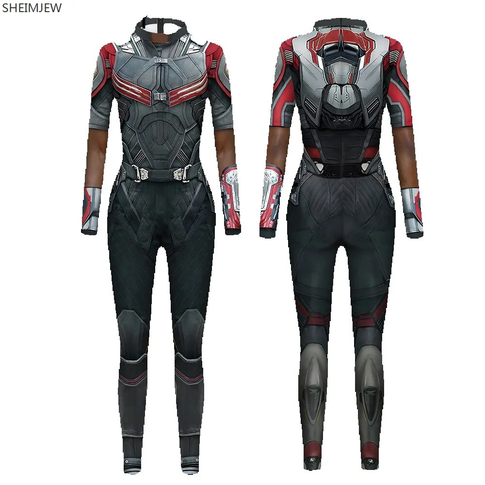 Карнавальный костюм боди боевое снаряжение 3D принт женский/мужской комбинезон