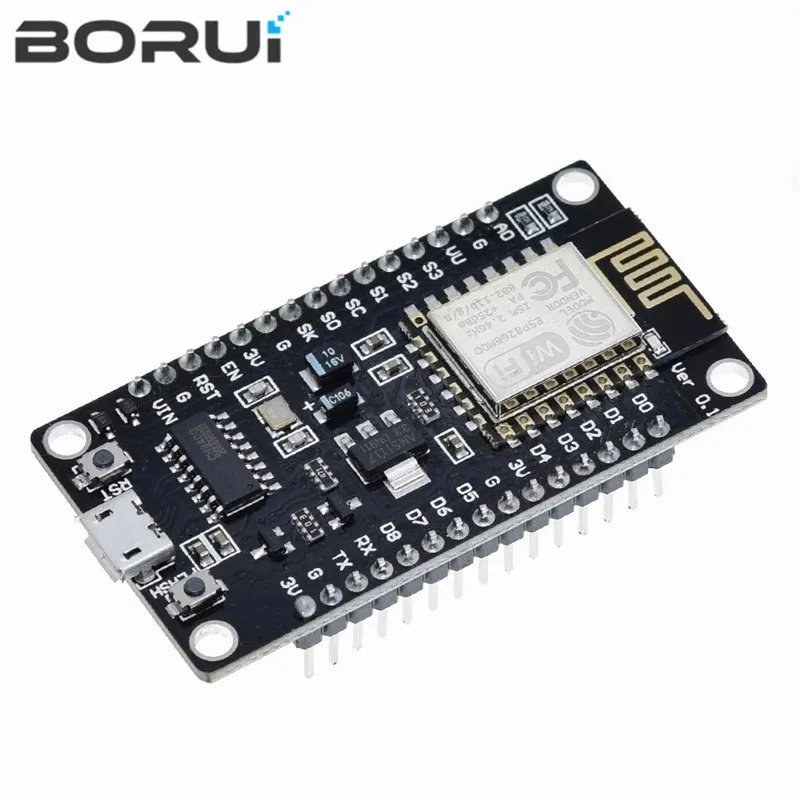 Модуль ESP8266 NodeMcu v3 Lua с Wi-Fi, беспроводная плата CH340 для разработки «Интернет для вещей», ESP8266 с антенной PCB и портом USB для Arduino
