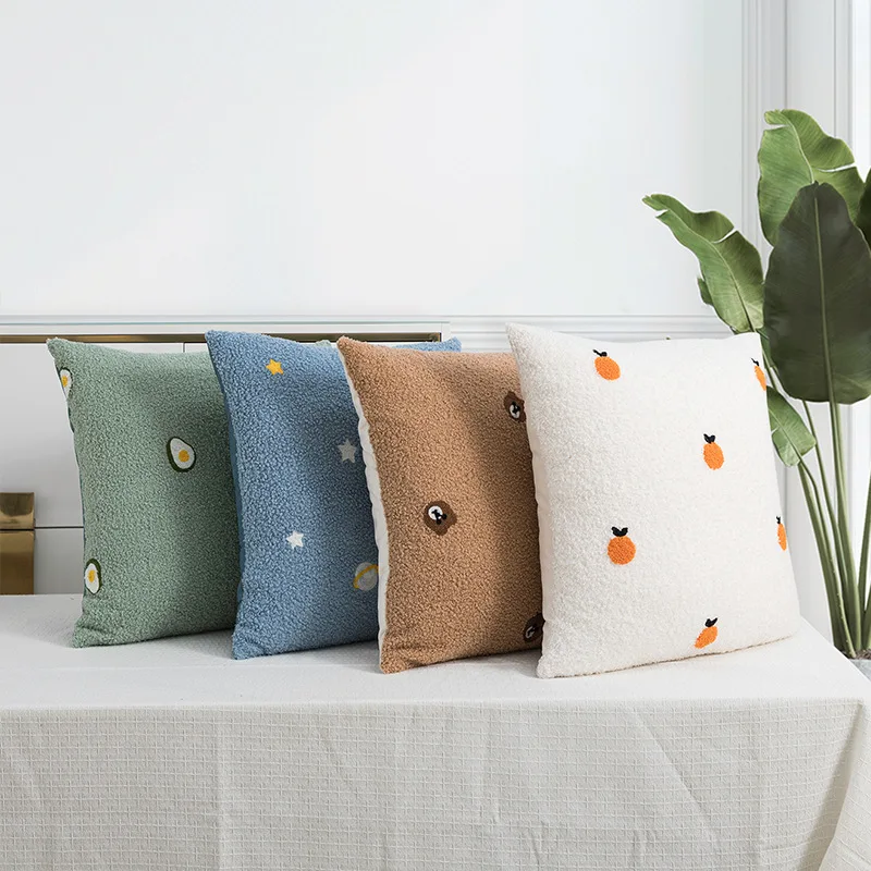 

Line Pillow Cover Abstract Throw Pillow Covers Decoration Home Cushion Cover 45x45 Color Geometry Living Room Decoration E0335