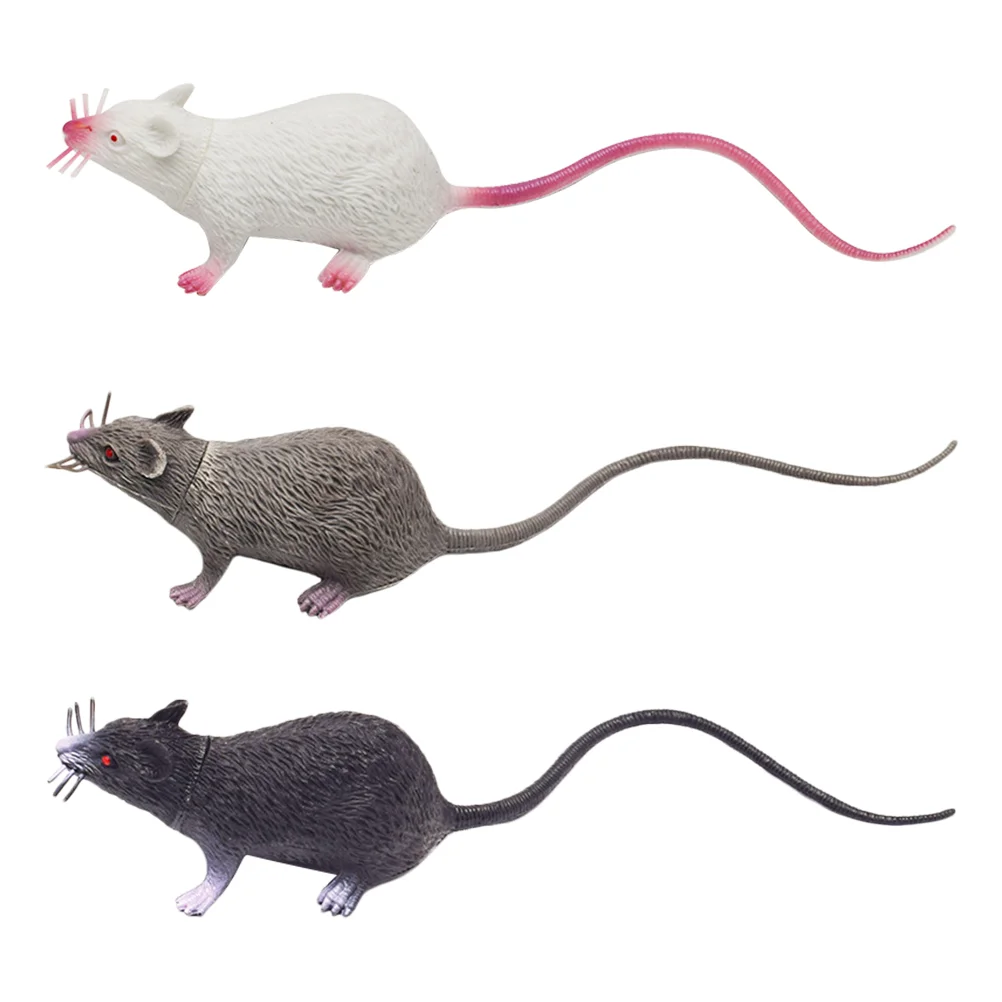 6 шт. реалистичная игрушка с имитацией мыши реквизит для розыгрыша на Хэллоуин