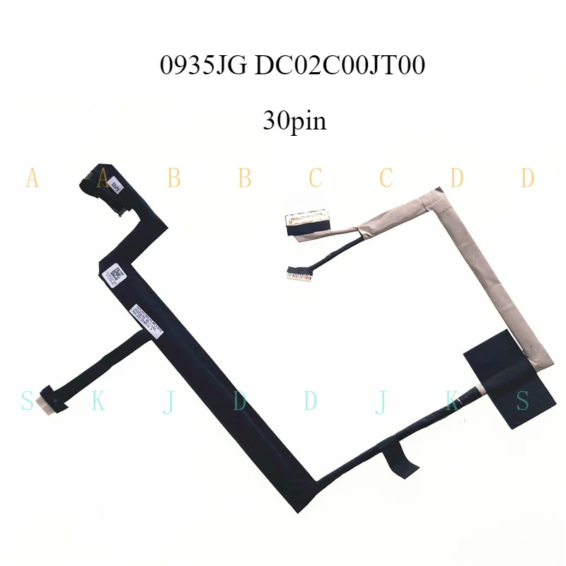 Фото LCD-кабель M для Dell 51m R1 EDP FHD 60 Гц без GSYNC 0935JG DC02C00JT00 №1